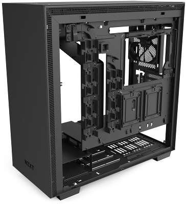 Корпус NZXT H710 Black, черный, ATX, Без БП (CA-H710B-B1)