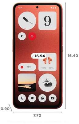 Мобильный телефон CMF PHONE 1 8/256GB A10400115 INTL ORANGE