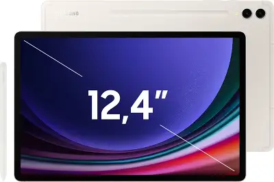 Планшет Samsung Galaxy Tab S9+ SM-X816B, Snapdragon 8 Gen 2, 12Gb RAM, 512Gb, 5G, бежевый (SM-X816BZEECAU)