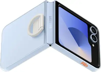 Чехол (клип-кейс) Samsung для Samsung Galaxy Z Flip6 Case Clear Case Flip 6 прозрачный (EF-QF741CTEGRU)