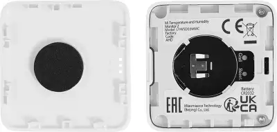 Датчик температуры и влажности Xiaomi Mi Temperature and Humidity Monitor 2 (NUN4126GL) белый