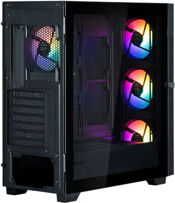 Корпус MidiTower Zalman S5 Neo black (ATX, без БП, FRGB, 2xUSB Type-A) (Zalman S5 Neo)
