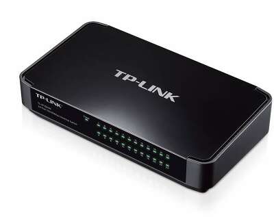 Коммутатор TP-Link TL-SF1024M (L2) 24x100Мбит/с неуправляемый
