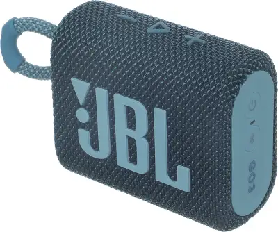 Колонка порт. JBL GO 3 синий 4.2W 1.0 BT 10м (JBLGO3BLU)