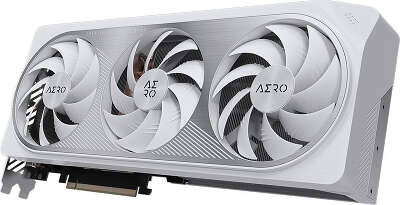 Видеокарта Gigabyte PCI-E 4.0 GV-N407SAERO OC-12GD NVIDIA GeForce RTX 4070 Super 12Gb 192bit GDDR6X 2565/21000 HDMIx1 DPx3 HDCP Ret