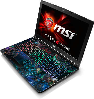 Ноутбук MSI GE62 6QD-243RU Apache Pro Heroes 15.6" FHD /i7-6700HQ/8/1000/GTX960M 2G/ Multi/ WF/BT/CAM/W10