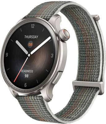 Смарт-часы Amazfit Balance A2287 46мм 1.5" AMOLED корп.серый рем.серый разм.брасл.:150-210мм (1746352)