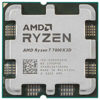 CPU AMD Ryzen 7 7800X3D OEM (100-000000910) {4.2-5.0Ghz, AM5}
