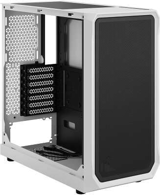Корпус Fractal Design Focus 2 White TG Clear Tint, белый, ATX, Без БП (FD-C-FOC2A-02)