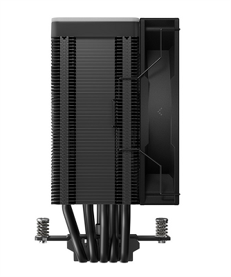 Кулер для процессора DEEPCOOL AG500 BK ARGB V2 LGA1700/1200/115X/AM5/AM4 (12шт/кор, TDP 240W, PWM, ARGB Fan 120mm, 5 тепл. трубок) RET