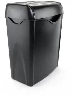 Уничтожитель документов ГЕЛЕОС УД15-2, DIN P-2 (2 ур-нь секр.), фрагмент 5,9 мм, 13 листов (70г/м2), пл. карты/скобы, 15 литров