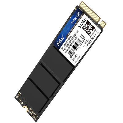 SSD накопитель Netac SSD NV2000 512GB PCIe 3 x4 M.2 2280 NVMe 3D NAND, R/W up to 2500/1950MB/s, IOPS(R4K) 130K/250K, TBW 300TB, 5y wty