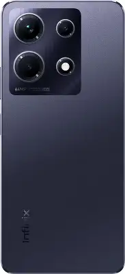 Смартфон Infinix X6833B Note 30 128Gb 8Gb черный моноблок 3G 4G 2Sim 6.78" 1080x2460 Android 13 64Mpix 802.11 a/b/g/n/ac NFC GPS GSM900/1800 GSM1900 FM microSD max2048Gb