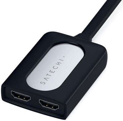 Адаптер Satechi USB-C Dual HDMI Adapter, Silver [ST-TCDHAS]