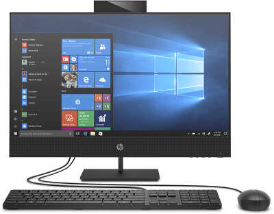 Моноблок HP ProOne 440 G6 All-in-One 23.8" FHD i3 10100T/8/256 SSD/WF/BT/Cam/Kb+Mouse/W10Pro,черный (205W1ES)