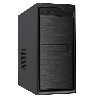 Корпус MidiTower Powerman BA831 Black PM-600ATX-F U3.0*2+A(HD) ATX, mATX