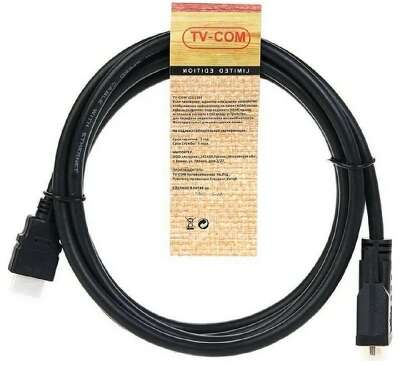 TV-COM Кабель (L)CG135E-2M HDMI to DVI-D Dual Link (19M -25M) 2м[6939510900101]