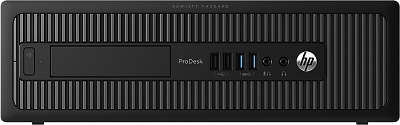 Компьютер HP ProDesk 600 G1 SFF i5 4590 (3.3)/4Gb/500Gb 7.2k/HDG4600/DVDRW/DOS/Kb+Mouse