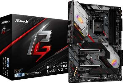 Материнская плата ATX LGA1151v2 ASRock Z390 Phantom Gaming 7