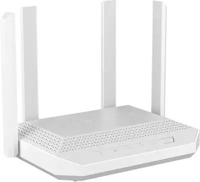 Роутер беспроводной Keenetic Giga (KN-1012) AX3000 10/100/1000BASE-TX/SFP/4g ready белый