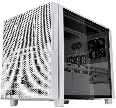 Корпус Thermaltake Core X5 Tempered Glass Snow Edition, белый, ATX, Без БП (CA-1E8-00M6WN-00)
