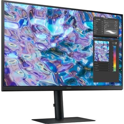 LCD Samsung 27" S27B610EQI черный {IPS 2560x1440 75Hz 16:9 HAS Pivot 300cd 178/178 HDMI DisplayPort M/M HAS Pivot}