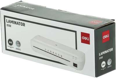 Ламинатор Deli Film width:A4Laminate speed: 220mm/min;Plastic sealing range: 70-100mic;Preheating time: about 5min