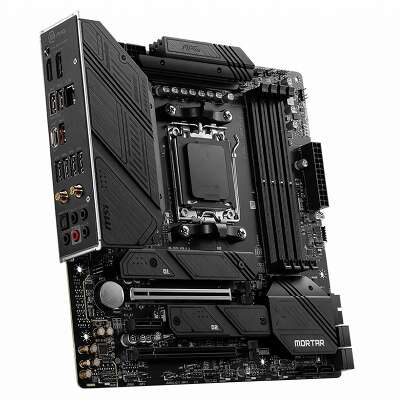 Материнская плата MSI MAG B650M MORTAR WIFI B650, AM5, 4*DDR5, 2*PCIEx16, 1*PCIEx1, 2*M.2, 2*TypeC, 3*USB3.2Gen2, 6*USB3.2Gen1, 4*USB2.0, 6*SATA3.0, 2.5G, DP, HDMI, M-ATX, RTL