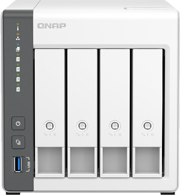 Системы хранения данных QNAP CHANNEL QC 2GhzCPU/4Gb/upto 4HDD, upto 12 with TL-D800C/SATA(3,5'')/ 1xUSB3.2 2xUSB2.0/1x1GbE 1x2,5GbE/iSCSI/1xPS/2YW D4 (REV. C)