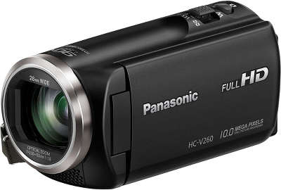 Видеокамера Panasonic HC-V260EE-K, чёрная