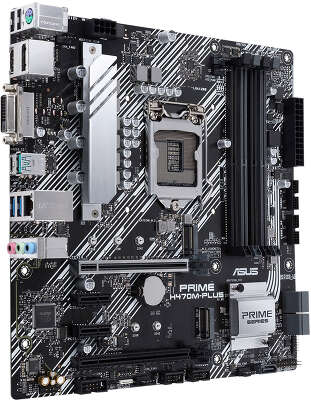 Материнская плата mATX LGA1200 ASUS PRIME H470M-PLUS