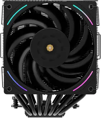 Устройство охлаждения(кулер) Thermalright Phantom Spirit 120 EVO ARGB Soc-AM5/AM4/1200/1700/1851 черный 4-pin 27dB Al+Cu 1030gr Ret (PS120-EVO)