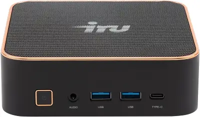 Неттоп IRU Tactio 525 Ryzen 5 6600H (3.3) 16Gb SSD512Gb 660M Windows 11 Pro GbitEth WiFi BT 120W черный (2057781)