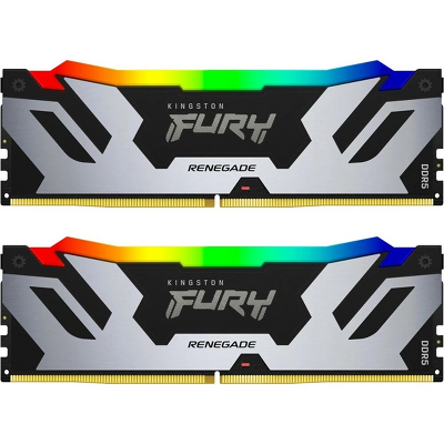Оперативная память Kingston 32GB 6400MT/s DDR5 CL32 DIMM (Kit of 2) FURY Renegade RGB XMP