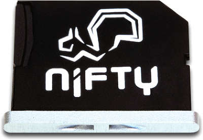 Адаптер Micro SD Nifty MiniDrive для MacBook Air 13", Silver [MD3-RP-AIRSR4G]