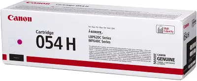 Картридж лазерный Canon 054HM 3026C002 пурпурный бар.в компл. (2300стр.) для Canon MF645Cx/MF643Cdw/MF641Cw/LBP623Cdw/621Cw