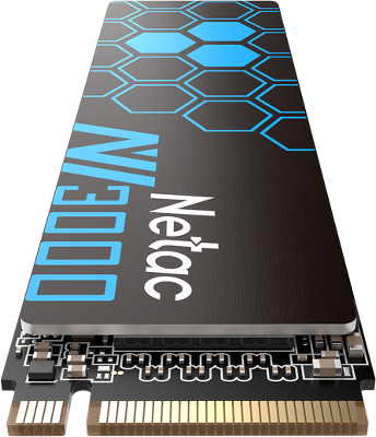 SSD накопитель Netac SSD NV3000 250GB PCIe 3 x4 M.2 2280 NVMe 3D NAND, R/W up to 3000/1400MB/s, IOPS(R4K) 160K/120K, TBW 150TB, with heat sink, 5y wty