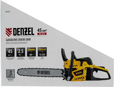Бензопила Denzel DS-4516 1839Вт 2.5л.с. дл.шины:16