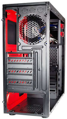 Корпус Aerocool MC3 черный без БП ATX 3x120mm 2xUSB2.0 1xUSB3.0