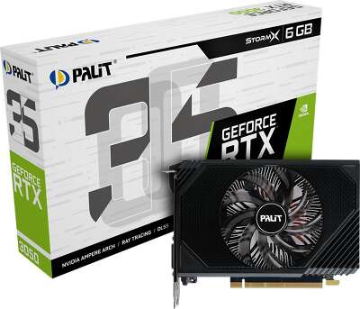 Видеокарта Palit nVidia GeForce RTX 2060 StormX 6Gb GDDR6 PCI-E