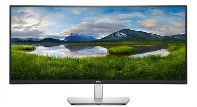 Монитор Dell 34" S3423DWC Curved S/BK(VA;21:9;3440x1440x100Hz;300cd/m2;3000:1;4ms;178/178;2xHDMI2.2;USB-C,3xUSB 3.2(Gen1);Spk;HAS;Tilt;VESA)