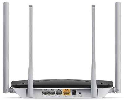 Mercusys AC12 Двухдиапазонный Wi-Fi роутер AC1200, до 300 Мбит/с на 2,4 ГГц + до 867 Мбит/с на 5 ГГц