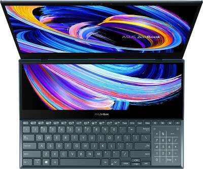 Ноутбук ASUS ZenBook Pro Duo 15 UX582ZW-H2021X 15.6" UHD Touch OLED i7 12700H/32/1Tb SSD/RTX 3070 ti 8G/W11Pro