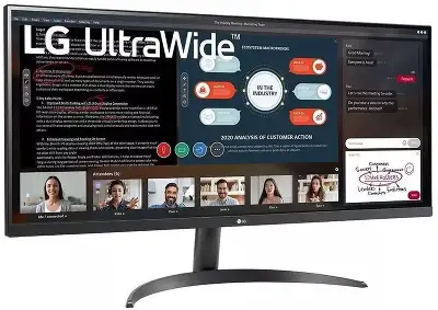 Монитор 34" LG UltraWide 34WP500-B IPS 2560x1080 HDMI