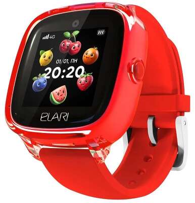 Elari Смарт-часы KidPhone Fresh 4G - Red