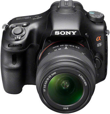 Цифровая фотокамера Sony Alpha SLT-A65 Kit (18-55 мм f/3.5-5.6)