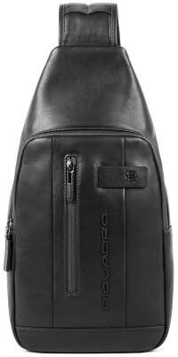 Рюкзак слинг Piquadro Urban CA4536UB00/N черный кожа