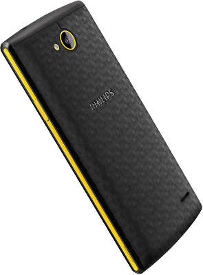 Смартфон Philips S307 Dual Sim, Black-Yellow