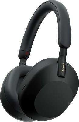 Беспроводные наушники Sony WH-1000XM5 с шумоподавлением, чёрные