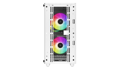 корпус Deepcool CC360 WH ARGB без БП, боковое окно (закаленное стекло), белый, mATX (R-CC360-WHAPM3-G-1)